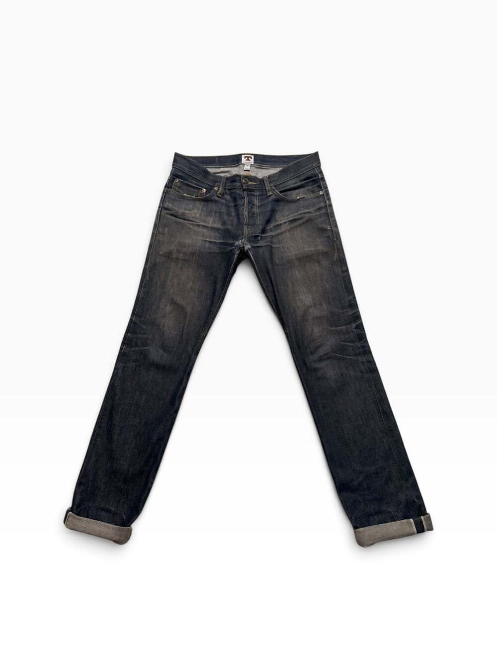 Tellason Denim Jeans Size 30 Dark Wash Selvedge Raw